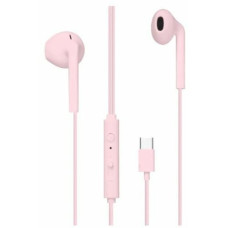 Slušalice TnB ESTYPECPK (USB tip C priključak) roze