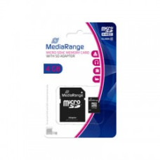 MicroSD MediaRange (+ SD adapter) 4GB klasa 10