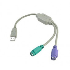 Adapter USB (muski) – 2 x PS/2 (zenski)