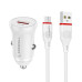 Brzi auto punjač Comicell 18W + kabl micro USB
