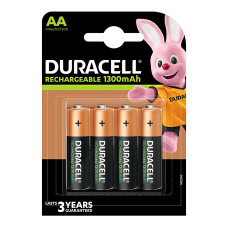 Baterija Duracell punjiva AA HR6 1300mAh