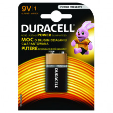 Baterija Duracell alkalna 9V