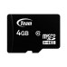 MicroSD Teamgroup (+ SD adapter) 4GB