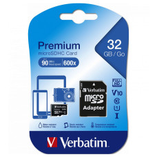 MicroSD kartica Verbatim (+ SD adapter) 32GB