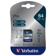 SD kartica Verbatim 64GB