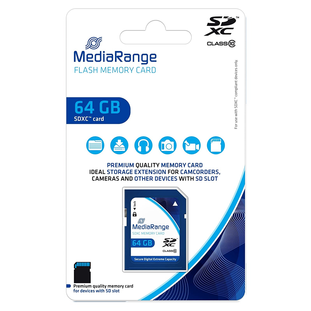 SD kartica MediaRange 64GB